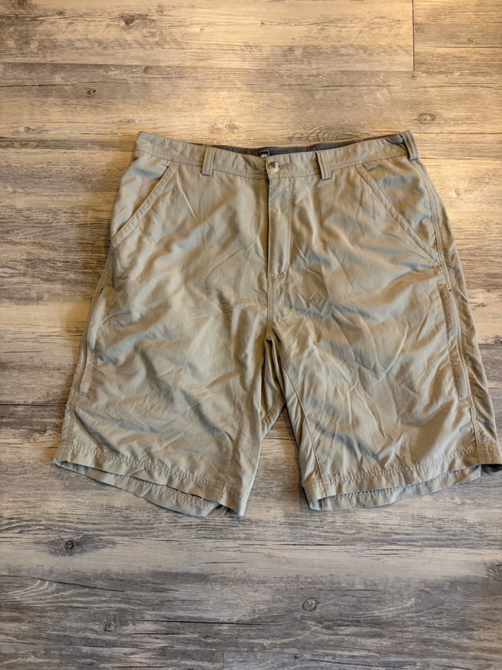 REI Men's Tan Outdoor Shorts